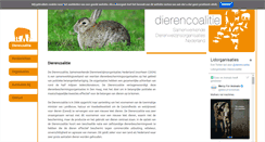 Desktop Screenshot of dierencoalitie.nl